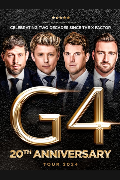 G4 - 20th Anniversary Tour tour at 15 venues