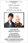 Judi and Ben in Peter and Alice