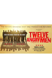 Twelve Angry Men tour at 2 venues