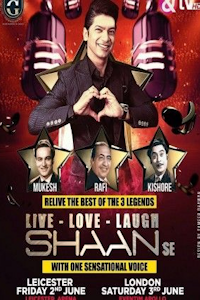 Shaan - Love in Concert archive