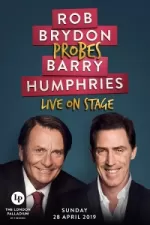 Rob Brydon Probes Barry Humphries Live on Stage